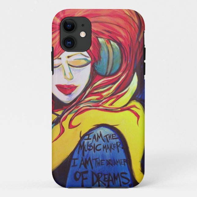 Coques Case-Mate iPhone Je suis le fabricant de musique (Dos)