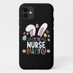 Case-Mate iPhone Case Je suis le lapin infirmière de Pâques correspondan