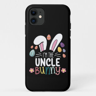 Case-Mate iPhone Case Je suis l'oncle Bunny Famille de Pâques qui corres