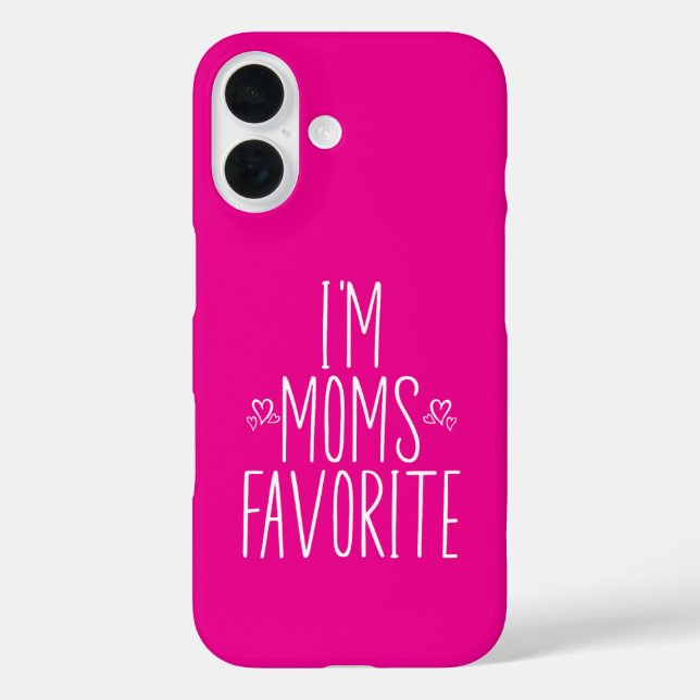 Coques Case-Mate iPhone Je suis Moms Favorite (Verso)