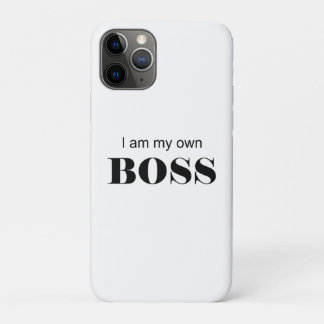Case-Mate iPhone Case Je suis mon propre patron !