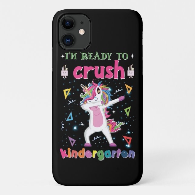 Coques Case-Mate iPhone Je suis prêt à écraser la maternelle (Dos)