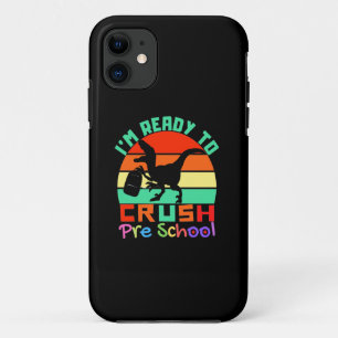 Case-Mate iPhone CASE JE SUIS PRÊT À ÉCRASER LA MATERNELLE - DINOSAURE C