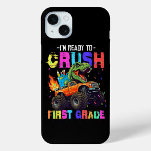 Coque Case-Mate iPhone Je suis prêt à écraser le camion de dinosaures de 