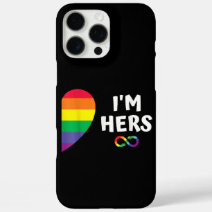 Coque iPhone 16 Pro Max Je suis sa part de la mienne correspondant pour fi