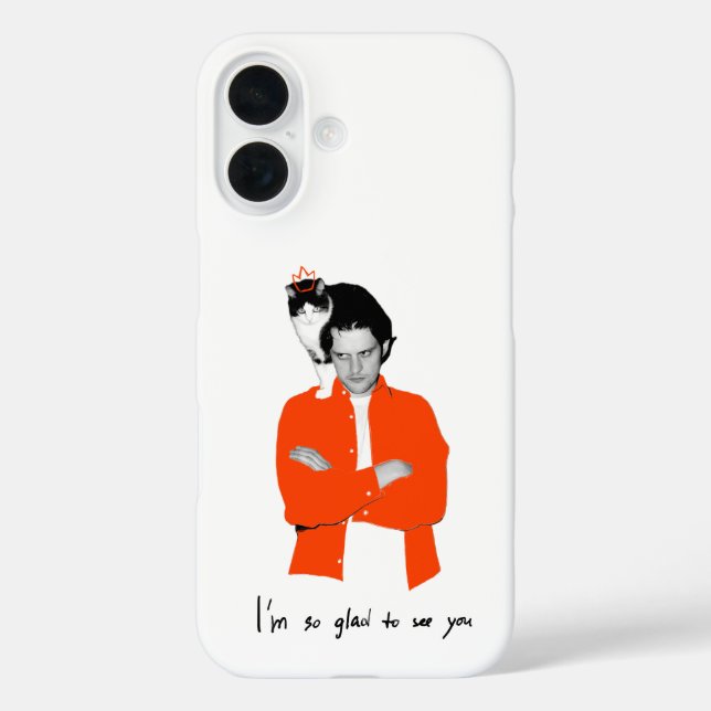 Coques Case-Mate iPhone Je suis si heureux de te voir (non) (Verso)