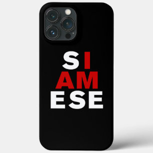COQUE Case-Mate iPhone JE SUIS SIAMESE