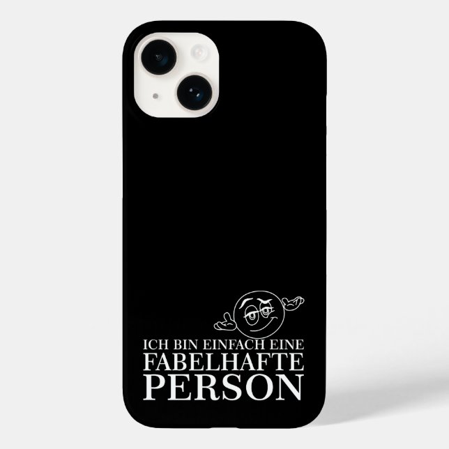Coques Case-Mate iPhone Je suis simplement une personne fabuleuse ! (Verso)