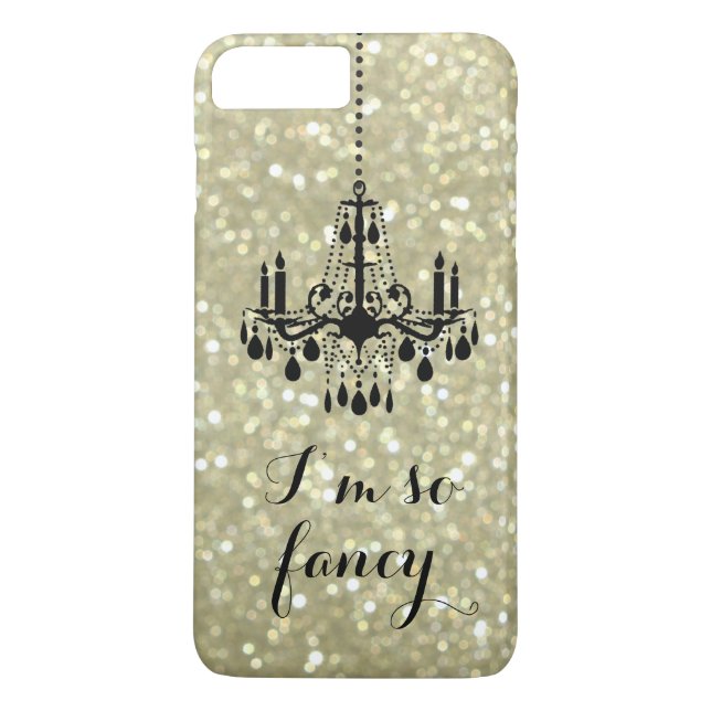 Coques Case-Mate iPhone Je suis tellement Fancy Gold Chandelier iPhone 7 P (Dos)