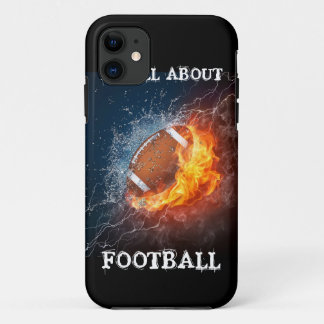 Case-Mate iPhone Case Je suis TOUT AU SUJET DU FOOTBALL
