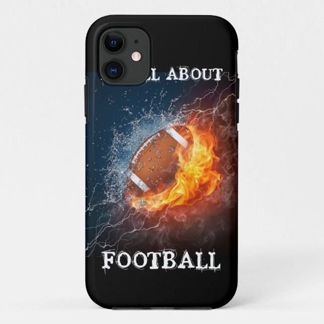 Coques Case-Mate iPhone Je suis TOUT AU SUJET DU FOOTBALL (Dos)