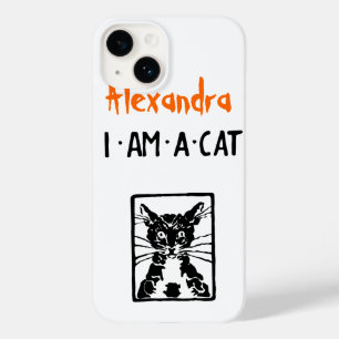 Coque Case-Mate iPhone Je suis un chat noir Halloween