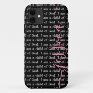 Case-Mate iPhone Case Je suis un enfant de Dieu Noir Personnalisé