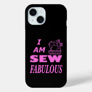 Coque Case-Mate iPhone Je Suis Un Peu Fabrique En Noir Et Rose