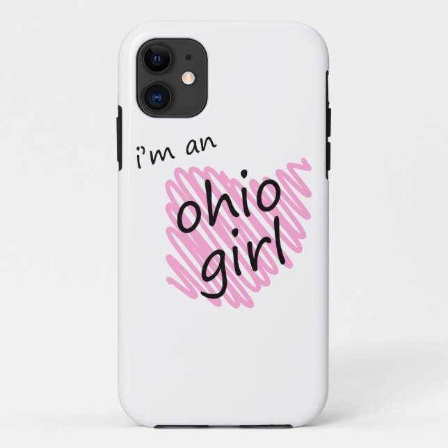Coques Case-Mate iPhone Je suis une fille de l'Ohio (Dos)