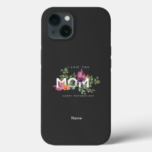 Case-Mate iPhone Case Je t'aime Maman Design Floral