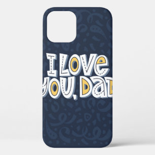 Case-Mate iPhone Case Je t'aime, papa. Citation brillante sur le dar