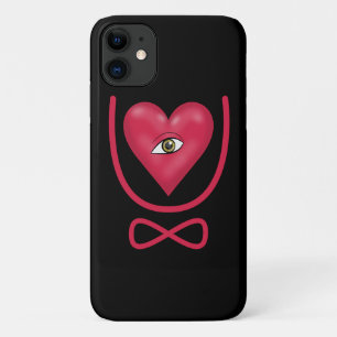 Case-Mate iPhone Case Je t'aime pour toujours Œil cœur U éternité