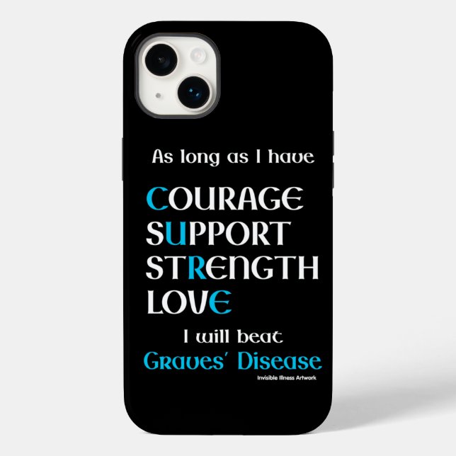 Coques Case-Mate iPhone Je Vais Battre...Graves' (Verso)