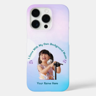 Coque iPhone 16 Pro Je viens avec ma propre musique de fond