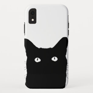 Coque Pour iPhone XR Je vois Cat Click to Pick Your Color Arrière - pla