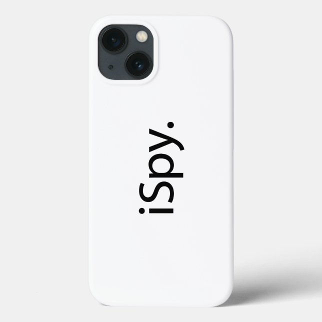 Coques Case-Mate iPhone Je vois (iSpy) (Verso)