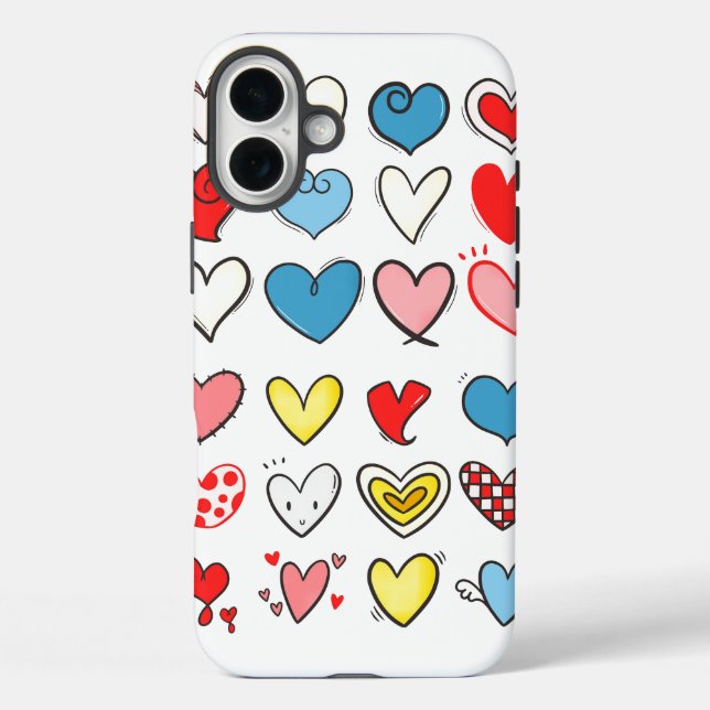 Coques Case-Mate iPhone Je Vous Coeurs Vraiment (Verso)
