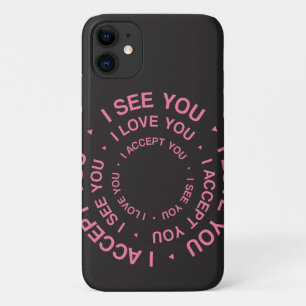 Case-Mate iPhone Case JE VOUS VOIS JE VOUS AIME JE VOUS ACCEPTE Gay prid