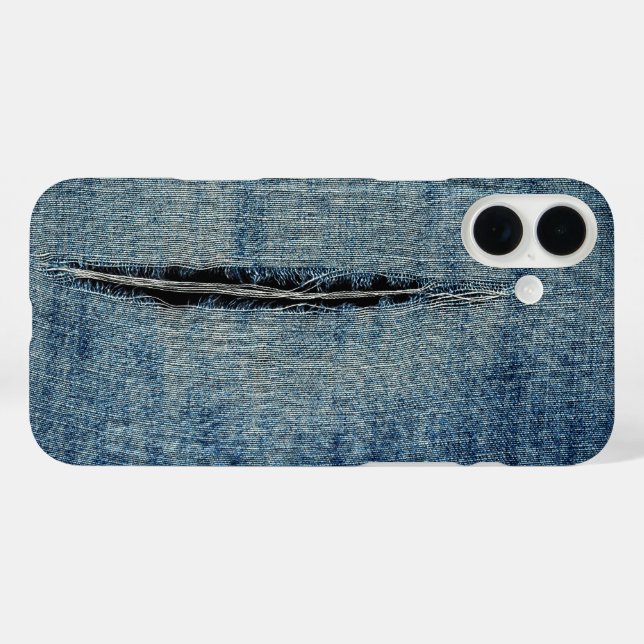 Coques Case-Mate iPhone Jean déchiré (Verso (horizontal))