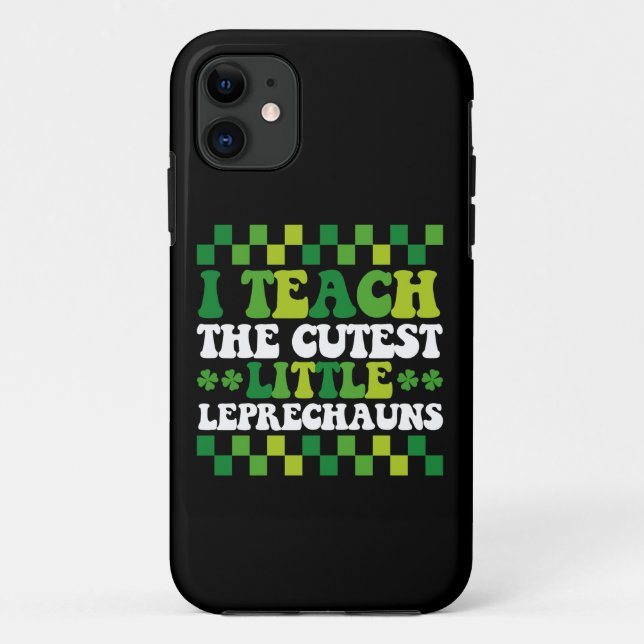 Coques Case-Mate iPhone J'enseigne aux plus mignons petits lutins prof (Dos)