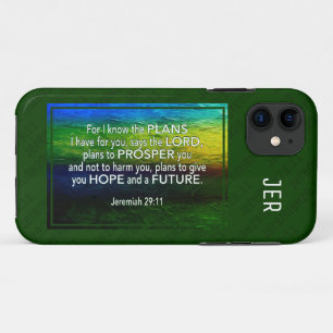 Case-Mate iPhone Case Jérémie 29:11 CAR JE CONNAIS LES PLANS Bible VER