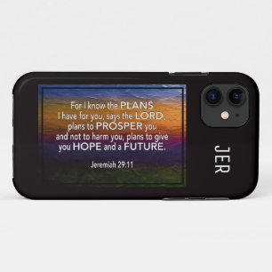 Case-Mate iPhone Case Jérémie 29:11 CAR JE CONNAIS LES PLANS Christian