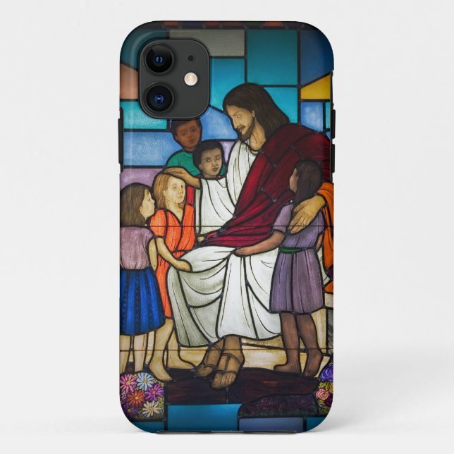 Coques Case-Mate iPhone Jésus avec les enfants (Dos)