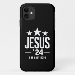 Case-Mate iPhone Case Jésus-Christ 2024 Président Élections USA Politiqu