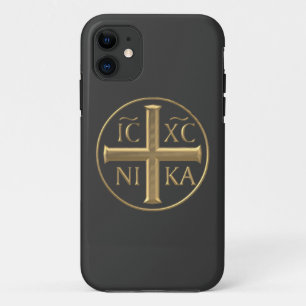 Coque Case-Mate iPhone Jésus-Christ "à trois dimensions" d'or : Conquie