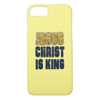 Case-Mate iPhone Case Jésus Christ est roi jaune