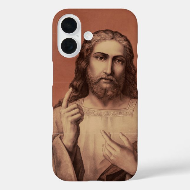 Coques Case-Mate iPhone Jésus-Christ le Maître  (Verso)