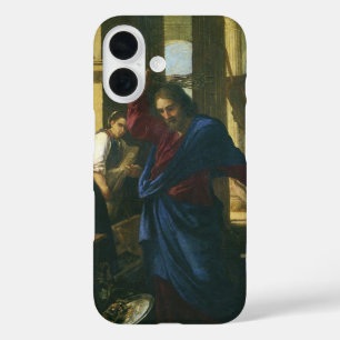 Coque Pour iPhone 16 Jésus Christ Nettoyage du Temple