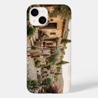 Coque Case-Mate iPhone Jesus Christ Walking in Ancient Village phone Case