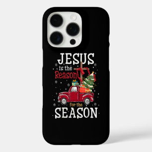 Coque iPhone 16 Pro Jésus est la raison de la saison de la foi chrétie
