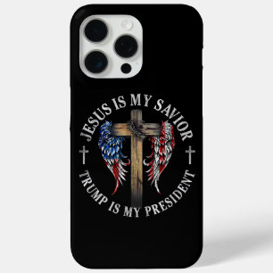 Coque Case-Mate iPhone Jésus est mon sauveur Trump est mon président 2024