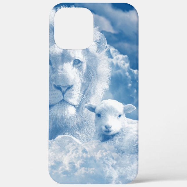 COQUES Case-Mate iPhone JÉSUS L'AGNEAU ET JÉSUS LE LION (Verso)