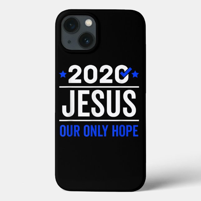 Coques Case-Mate iPhone Jesus Love| 2020 Jésus Notre seul espoir Président (Verso)