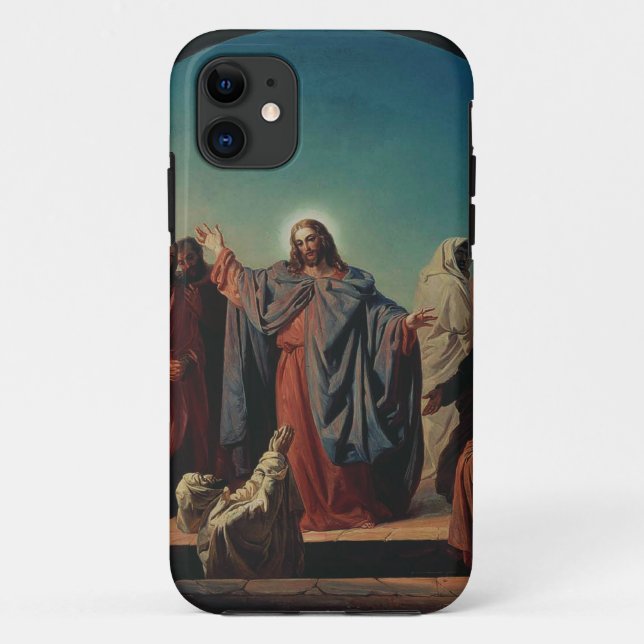 Coques Case-Mate iPhone Jésus réveille Lazare par Robert Wilhelm Ekman  (Dos)