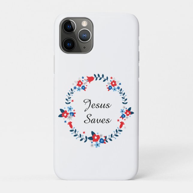 Coques Case-Mate iPhone Jésus Sauve (Dos)