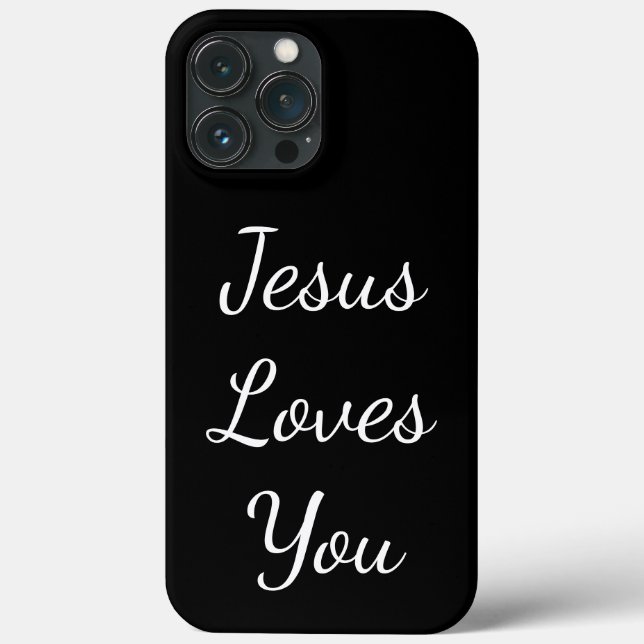 Coques Case-Mate iPhone Jésus t'aime (Verso)