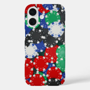 Coques iPhone 16 jetons de poker