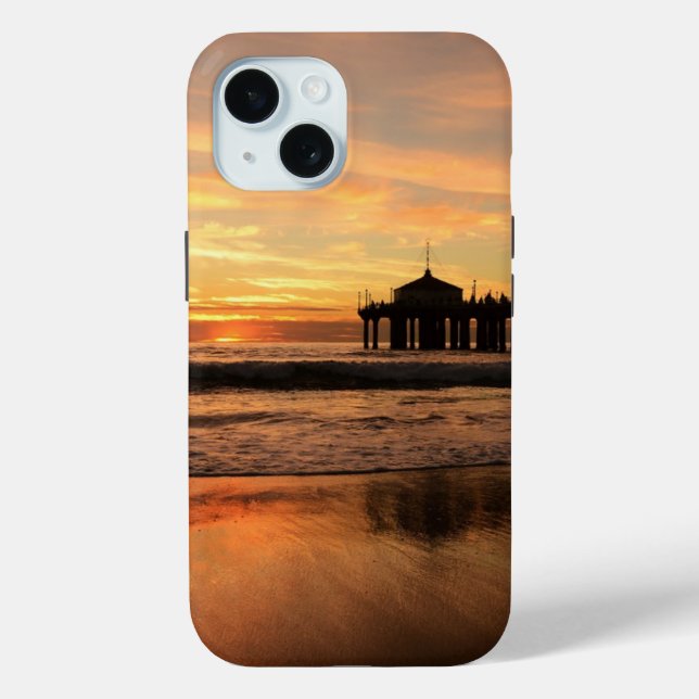 Coques Case-Mate iPhone Jetty Over Beach Sunset (Verso)
