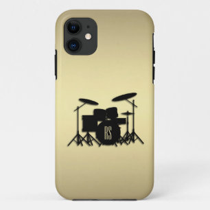 Case-Mate iPhone Case Jeu de tambour monogramme or