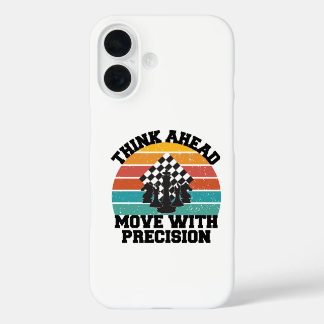 Coques Case-Mate iPhone Jeu d'échecs Jeu d'esprit de précision (Verso)